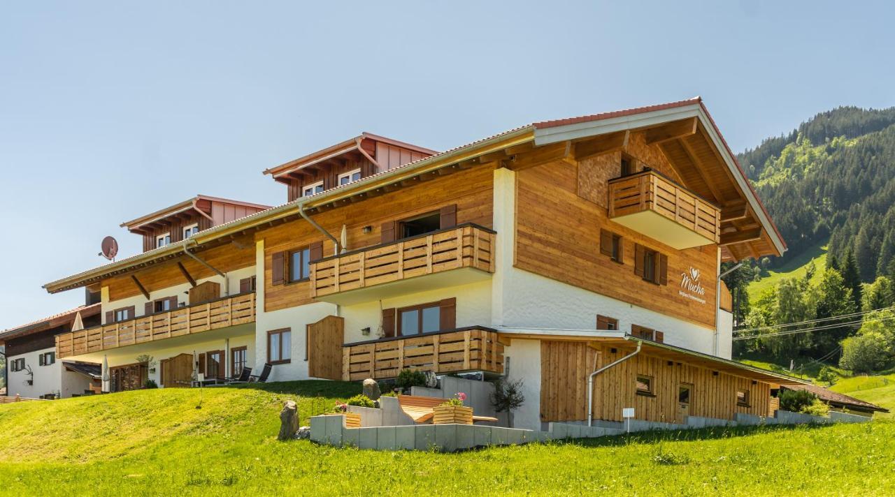 Berghaus Mucha - Ferienwohnungen - Naturpark Partner Bolsterlang Exteriér fotografie
